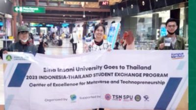 Bina Insani University Gandeng Kampus Thailand Untuk MBKM