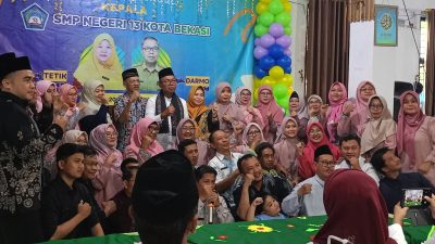 Kepala SMPN 13 Kota Bekasi Berganti, Darmo M.Pd Gantikan Dra.Tetik Atikah