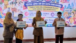 Siswa SDN Tegal Alur 08 Raih Juara 1 Lomba Mendongeng